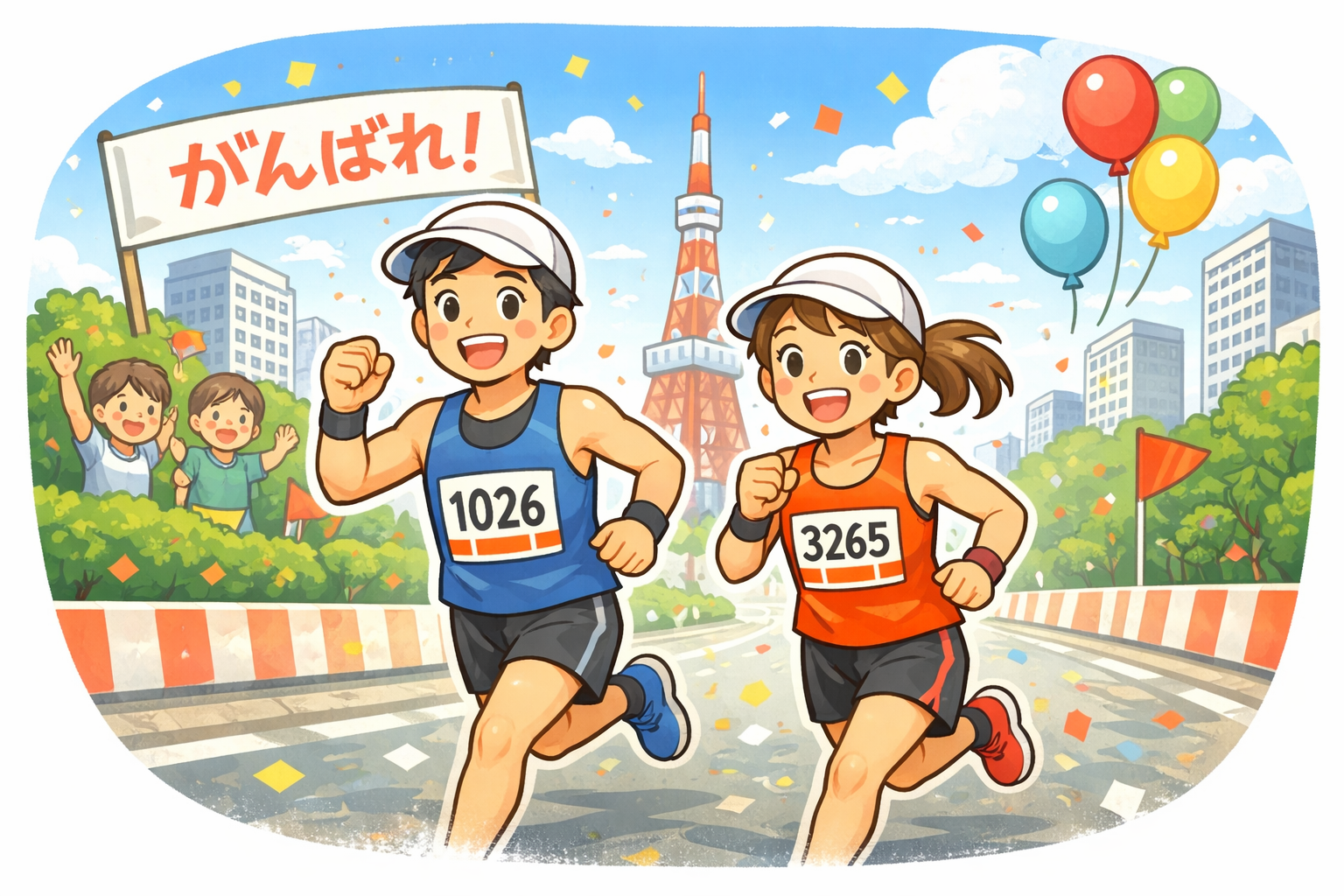 「東京マラソン」＆「静岡マラソン」マラソン出場者サポート